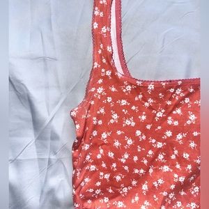 f21 floral tank top